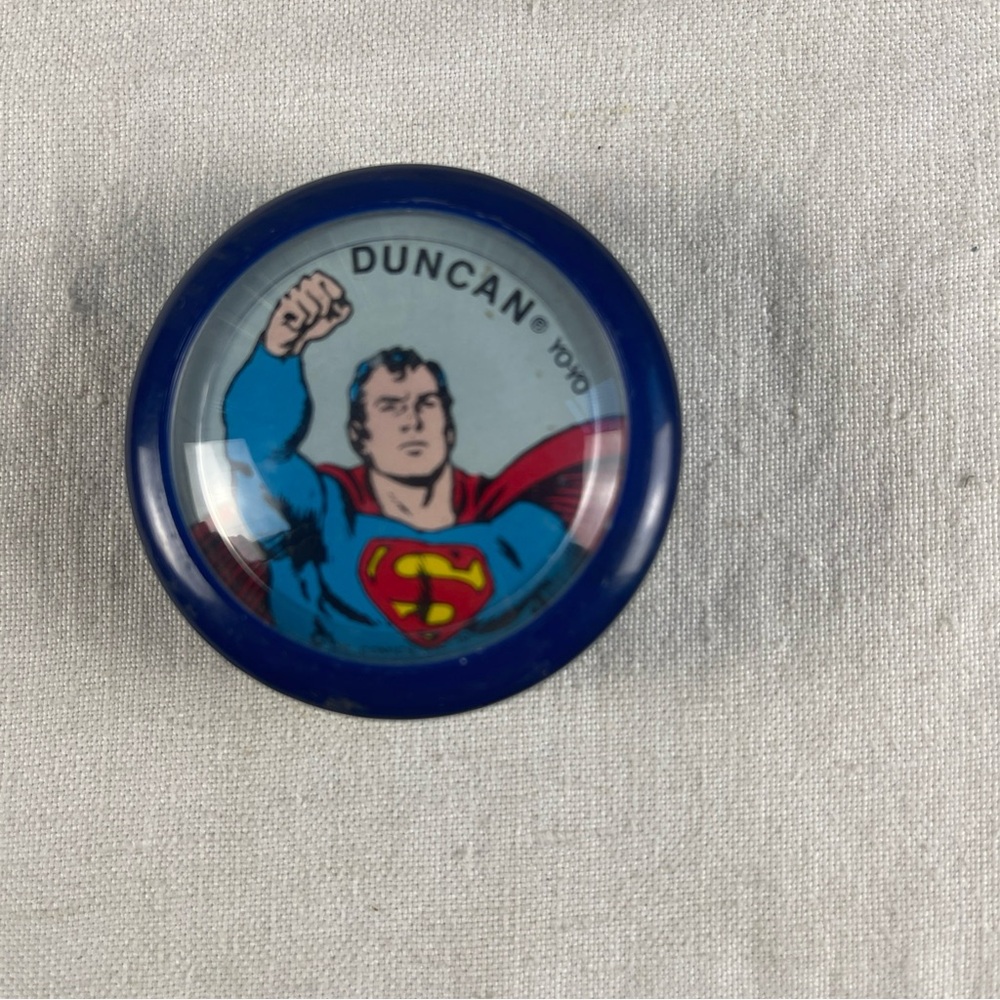 Superman | Clark Kent  |Duncan  Yo-Yo Superhero 1970's DC Comics
